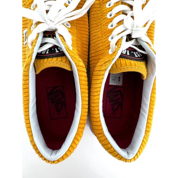Vans Anaheim Factory Sneakers Gold Corduroy Size 8.5 - Picture 5 of 11